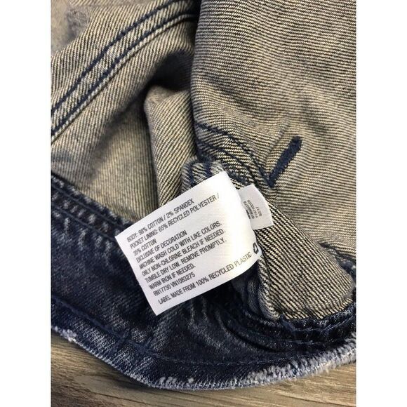 A New Day Womens Denim Jean Jacket "Hello Sunshine" Target 2017 Size Large - Picture 10 of 15